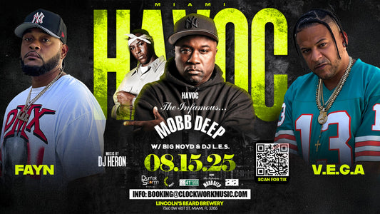 Clockwork Music & Heart Of A Wolf Present: "The Infamous Wolves" Pop Out feat. Havoc of Mobb Deep