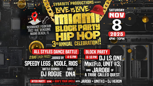HIP HOP BLOCK PARTY (LOVEisLOVE Miami, 3rd Annual)